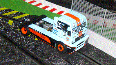 FLYSLOT - 2012 - 203103FSC - Man TR 1400 Gulf #14 - Most FIA ETRC 2009 - Jean Pierre Blaise